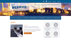 Desktop Screenshot of jpi-oceans.eu